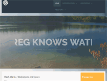 Tablet Screenshot of gregknowswater.com